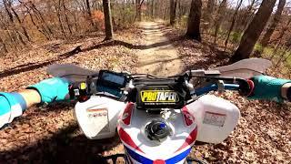 TRX450R Wayne National Forest ATV Trails Ohio