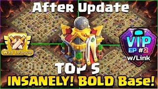 TOP 5! NEW INSANE Town Hall 16 (TH16) BASE LAYOUT + Copy Link 2025 | TH16 WAR BASE | Clash of Clans