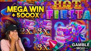  MEGA WIN ON HOT FIESTA 5000X   by JAY  GambleMojo