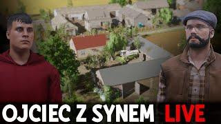 LIVE - Ojciec z Synem - opowieści i wyjaśnienia | !dedyk - serwery do FS25