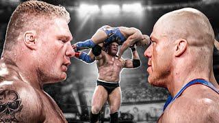 Kurt Angle vs. Brock Lesnar: The Ultimate Rivalry in WWE