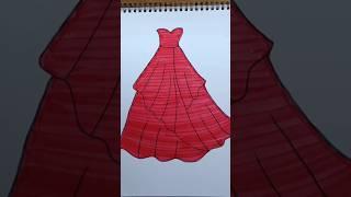 Princess gown dress #dress gown #shorts #ytshorts #art #muskan