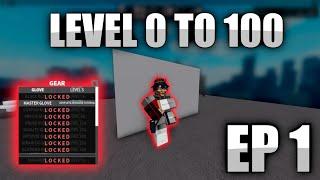 LEVEL 0 TO 100 IN PARKOUR! (RESETTING PROGRESS) -EP.1 (ROBLOX)