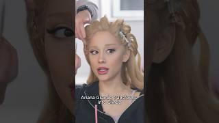 Ariana Grande turns into Glinda from WICKED movie #shorts #wicked #arianagrande #glinda