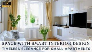 Timeless Elegance for Small Apartments: Create Space with Smart Interior Design