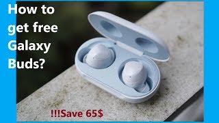 How to get free Samsung Galaxy Buds?