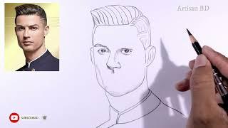 How To Draw Cristiano Ronaldo Pencil Sketch Masters: Can You Draw Ronaldo Like a Pro?