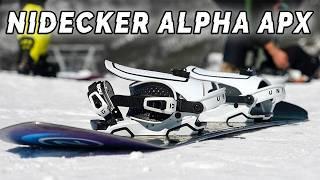 Testing Nidecker's FLAGSHIP All-Mountain Snowboard | Alpha APX Review