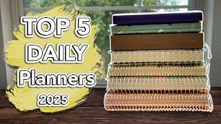 My Top 5 DAILY Planners for 2025!