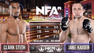 Nemesis 14 amateur K-1 bout Clarkston Stith  vs Jake Kaiser