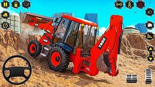 Real Construction Simulator 3D #3 - JCB Excavator Driving Game - Android Gameplay