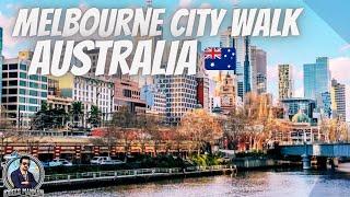 Melbourne City Walk I Australia I July 2024 I Idrees Mannan I VLog # 90