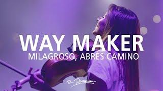 Milagroso, Abres Camino / Aquí Estás - Su Presencia (Way Maker -Sinach) - Español | Música Cristiana