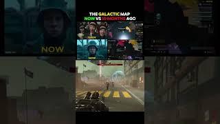 THE GALACTIC MAPNOW VS 10 MONTHS AGO - Helldivers 2