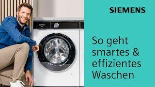 Waschmaschine kaufen: smarte & effiziente Pflege für deine Wäsche | Siemens Waschmaschine