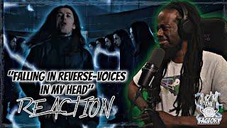 RONNIE VOICES WHOOPIN HIS A**!| Falling In Reverse - "Voices In My Head" REACTION| #THEPAUSEFACTORY