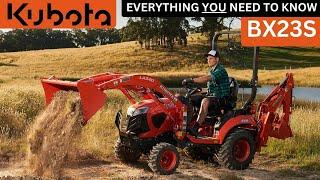 Kubota BX23S - Every Switch and Lever on the Tractor #kubota #tractor #kubotatractor