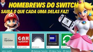 O QUE FAZ CADA HOMEBREWS DO SWITCH? ENTENDA!