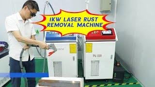 1kw metal laser rust removal machine-2021 best 1000w handheld metal laser cleaning machine