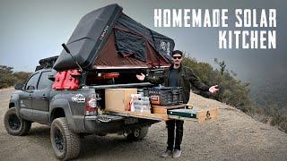 I Built A Solar Powered Truck Kitchen! - 2nd Gen Overland Tacoma Build