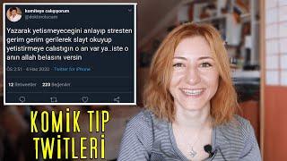 Tıp Öğrencisinin KOMİK Tıp Twitlerine Tepkisi 4 | dr.göseba