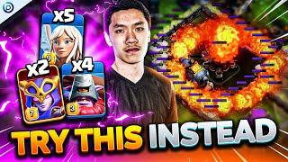 Super Witch + Throwers Makes Ground Smash STRONGER | Best/Easy TH17 Attack Strategy