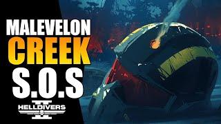 helldivers 2 - Malevelon Creek HELLDIVE Full Map Clear With Railgun