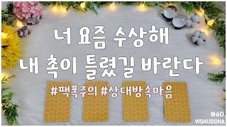 [타로/연애운] 내 촉이 맞을까? 그 사람의 찐속마음 #팩폭타로 #상대방속마음