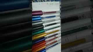 Glitter pens unboxing #unboxing #glitterpens #colourful #10