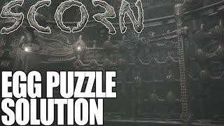 Scorn - Egg Sliding Puzzle Solution Walkthrough Step by Step