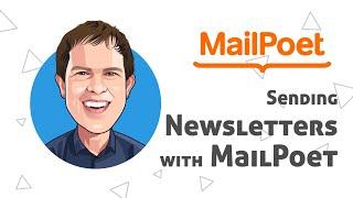 Sending newsletters with MailPoet - EN WordPress Tutorial - AI translated