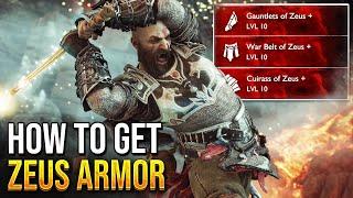 How To Get Zeus Armor in God of War Ragnarok! (Best Armor)