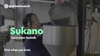 Ein Einblick im Bereich Technik bei der Sukano AG | professional.ch