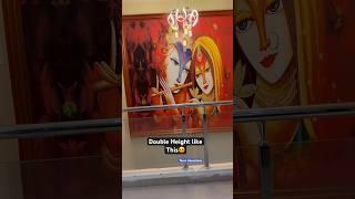 Double Height staircase with Radha Krishna🫶 | Tanvi Associates #video #interiordesign #home
