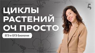 САМЫЙ ПРОСТОЙ РАЗБОР ТЕМЫ: циклы растений к ОГЭ и ЕГЭ по Биологии