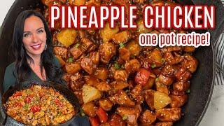 AMAZING Pineapple Chicken Recipe - One pot dinner!