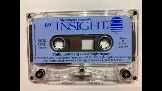 1990 Nightingale Conant Insight Earl Nightingale Philip Goldberg Cassette Tape #89 Side One