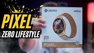 PIXEL Amoled Display Smartwatch with Milanese Band by Zero Lifestyle | BoL Chaal