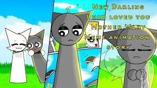 "Dead Love" Wenda x gray Sprunki meme storyline animation. New darling I had loved you Mother Mary