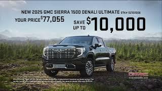 Dave Smith Motors | December 2024 | Save $10,000 on a New 2025 GMC Sierra 1500 Denali Ultimate