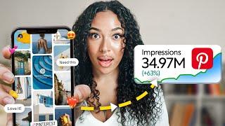 How To Create VIRAL Pinterest Pins In JUST 5 Minutes