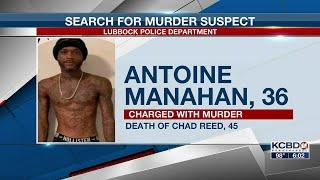 Lubbock police searching for murder suspect