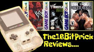 WWE Games On The Game Boy Color -  The16BitPrick