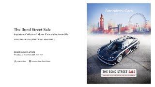 The Bond Street Sale