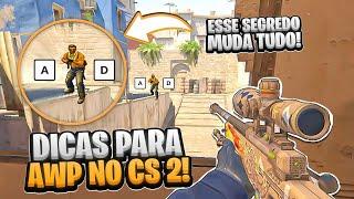 Dicas para JOGAR de AWP no CS2 de forma CORRETA!