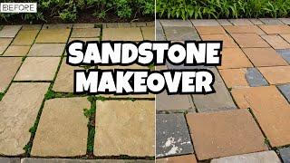 Transform Your Filthy Sandstone Paving Now