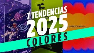  TOP 7 Tendencias de COLORES del 2025