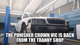 The Punisher Crown Vic is back from the Tranny shop