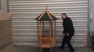 Wooden Bird Cage