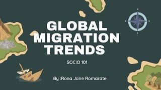 Module 13 | Lesson 12: Global Migration Trends